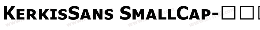 KerkisSans SmallCap字体转换